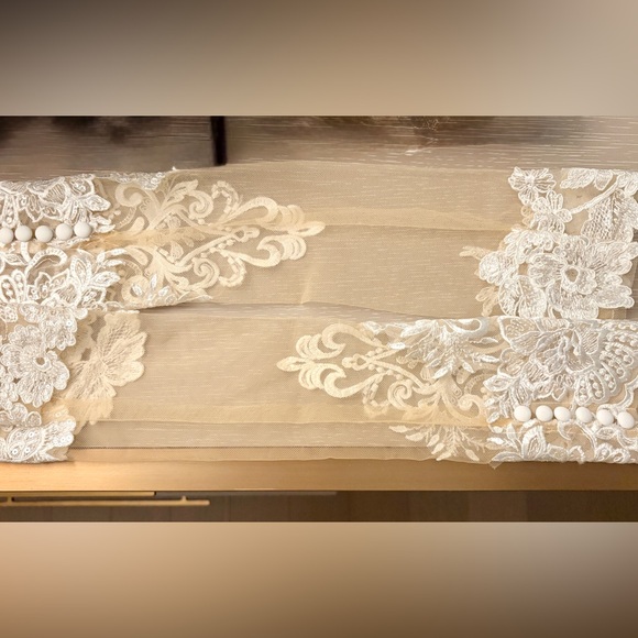 NWT Pronovias AETHRA Bridal Sleeves - Picture 4 of 10